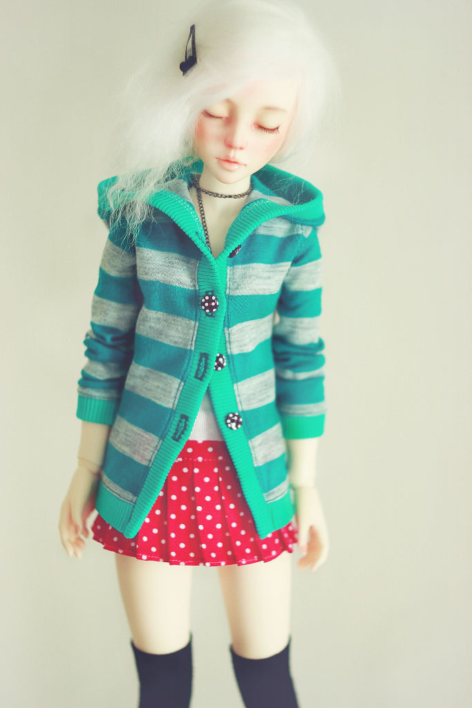 Cardigan (with stripes) for MSD