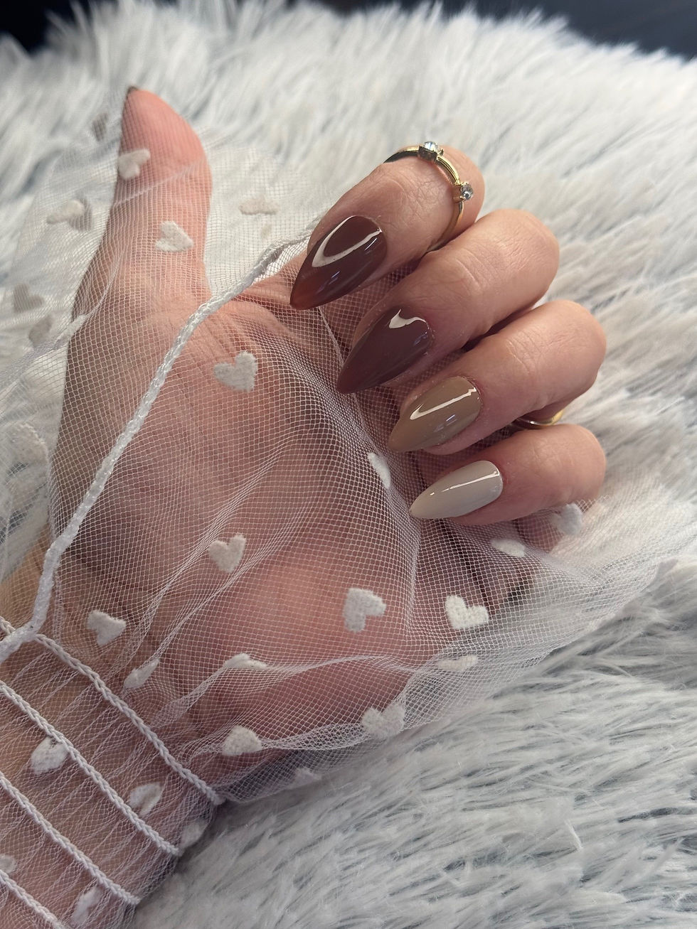 Miniature : Press on Nails forme Amande taille S (capsules réutilisables)+Kit d'Application