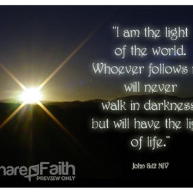 Our World is Filled with Darkness, But There is a Light That Can Bring Great Hope.