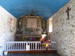 Chapelle St Samson, intérieur 1 août 2020