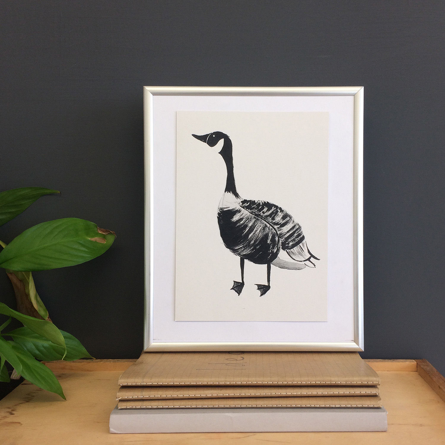 Canada Goose Illustrated Wall Art Print