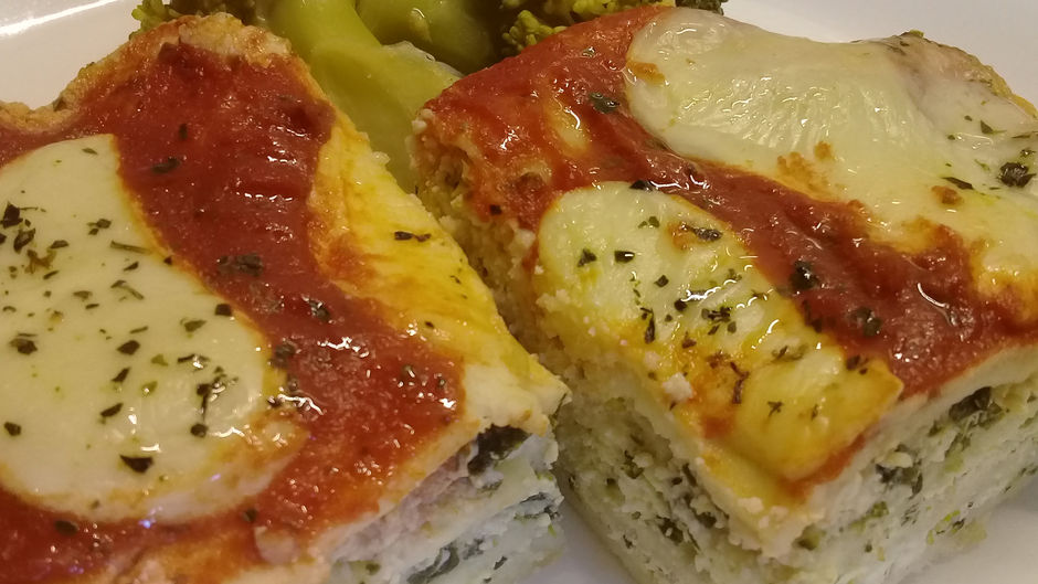 Lasagna de verdura y ricota