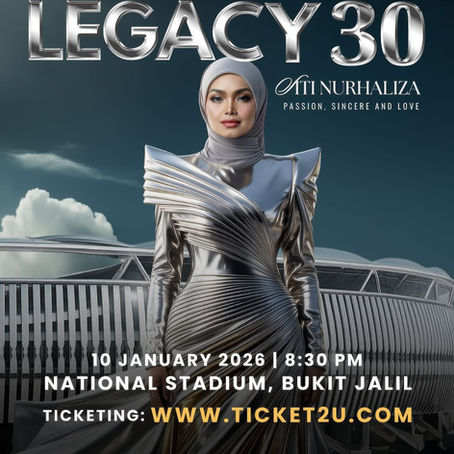Siti Nurhaliza Umum Konsert ‘Legacy 30’ di Stadium Nasional Bukit Jalil
