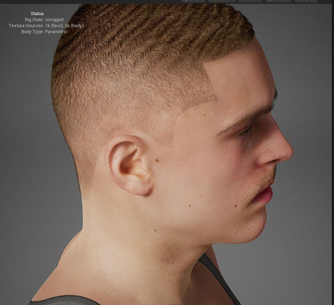 Maarten in metahuman