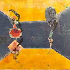 Babies, daughters, mothers, grandmothers—this matrilineal totem has elements of the sphynx’s riddle, including different stages of life. Several generations of a family are also represented with photographic images stacked up into a symbolic totem.