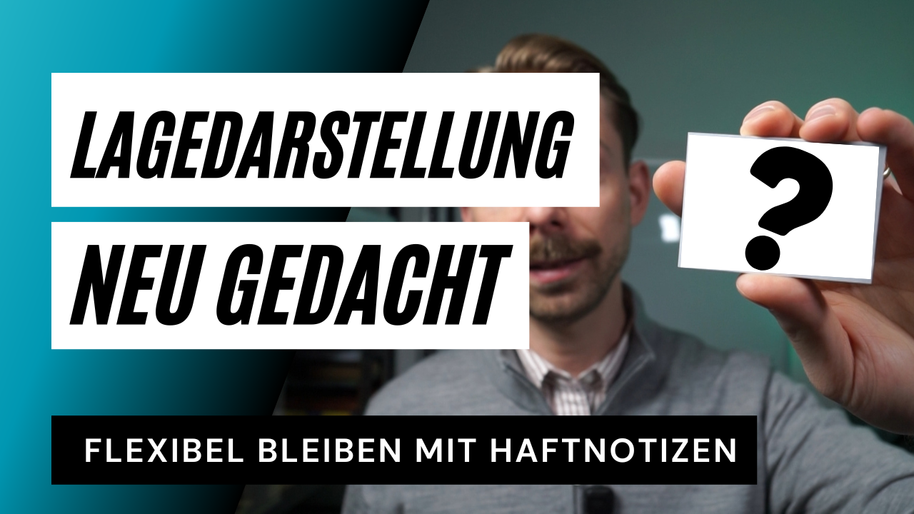 Gute Lagedarstellung muss keine Materialschlacht sein