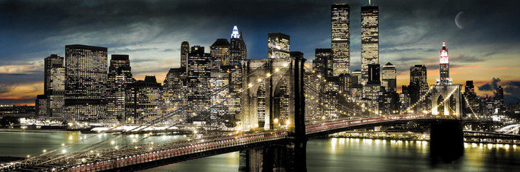 manhattan-night-and-moon-i6128