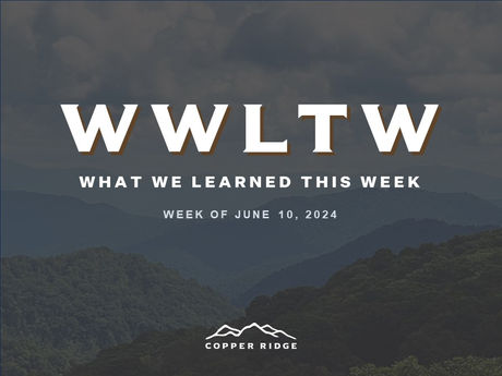 What We Learned This Week