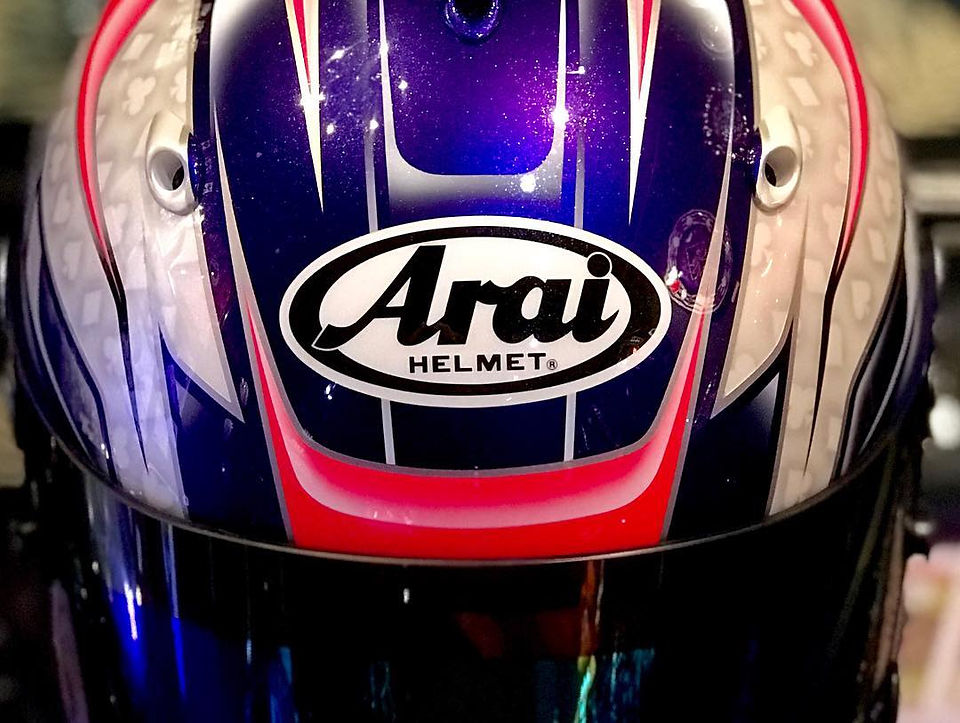 F3レーサー 三浦愛ちゃんのヘルメット