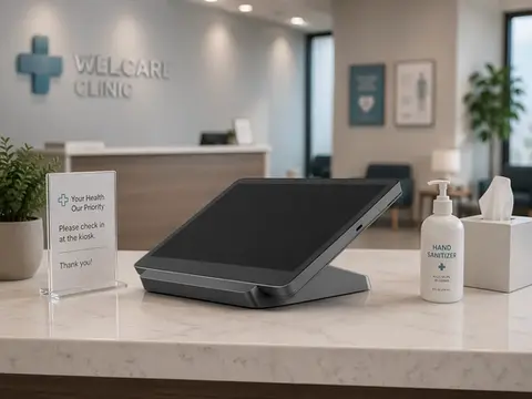 histone hm638 pos tablet in a clinic setting