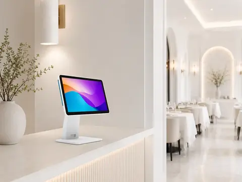 the histone luna x on a counter in a restaurant setting