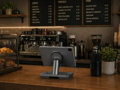 histone hm638 tablet pos in a cafe setting