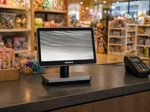 histone hm638 pos tablet in a retail store setting