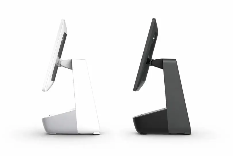 histone luna s side view showing the black or white colour options