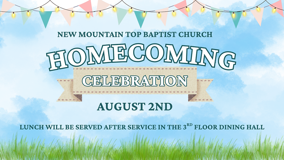 Homecoming Celebration