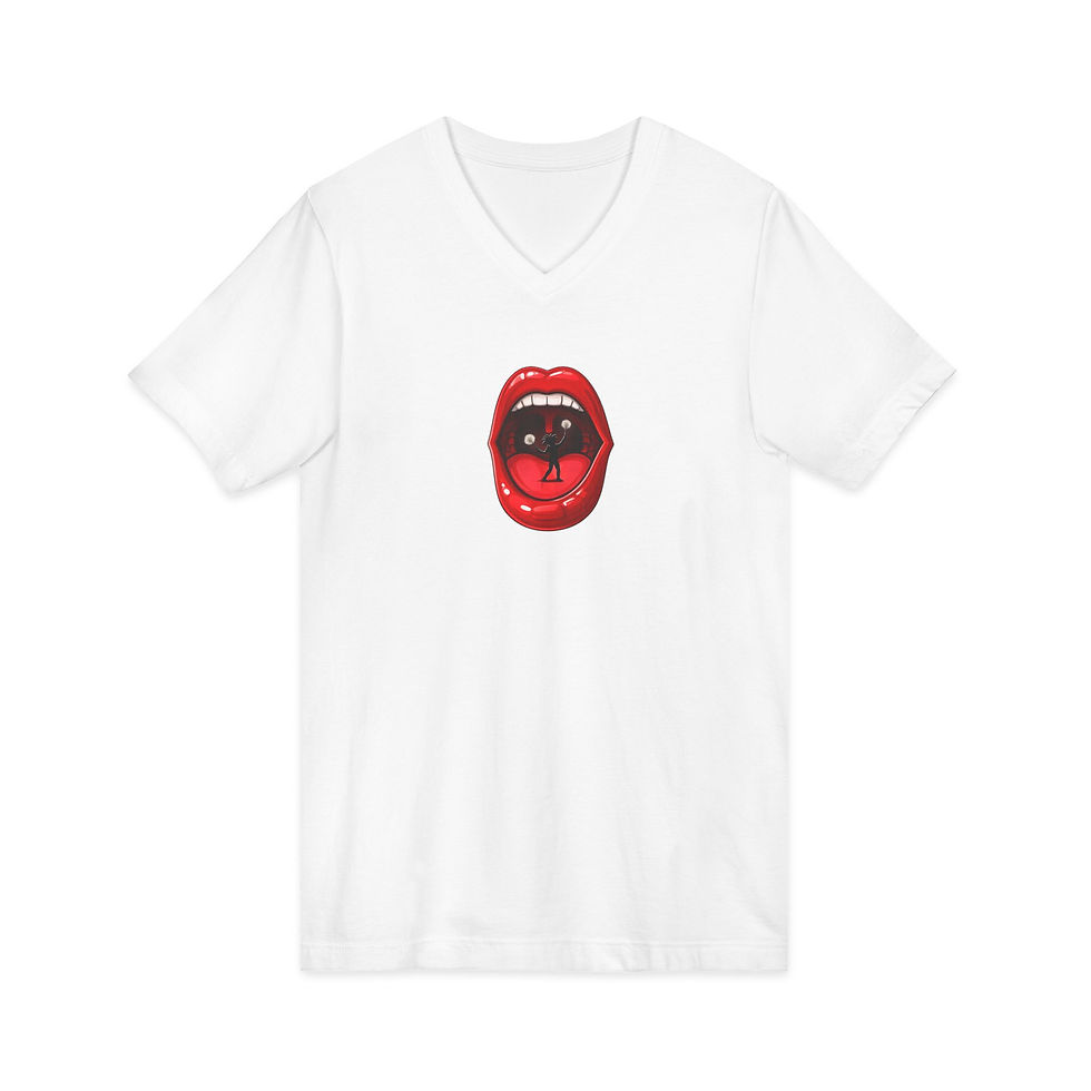 Thumbnail: BTV Streetwear Unisex Jersey Short Sleeve V-Neck Tee