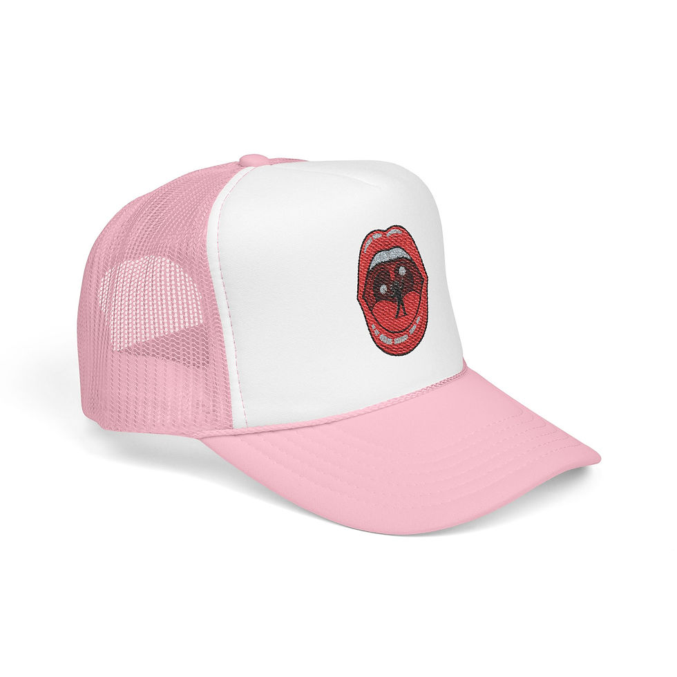 Thumbnail: BTV Lips Foam Trucker Hat (Embroidery)