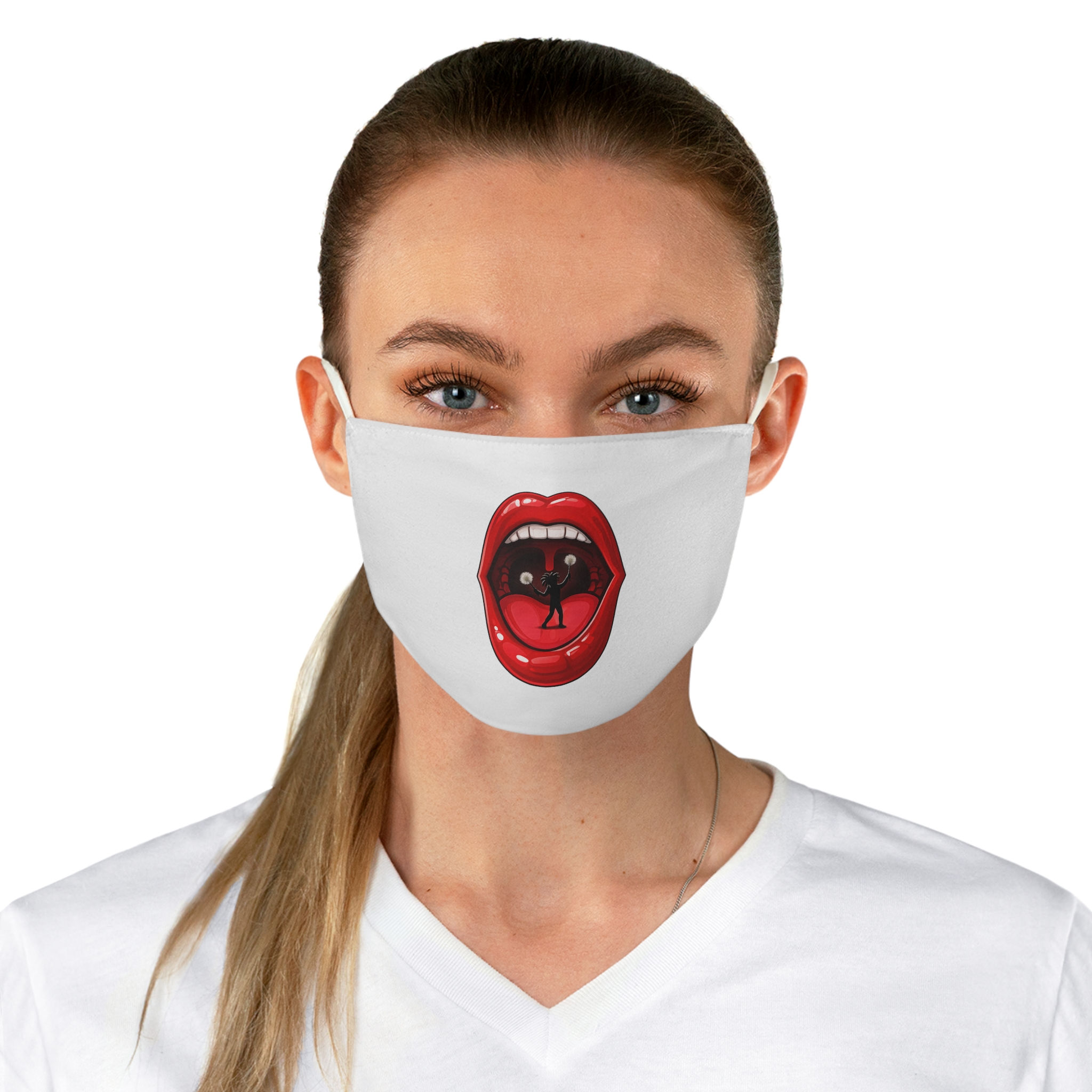 BTV Lips Fabric Face Mask