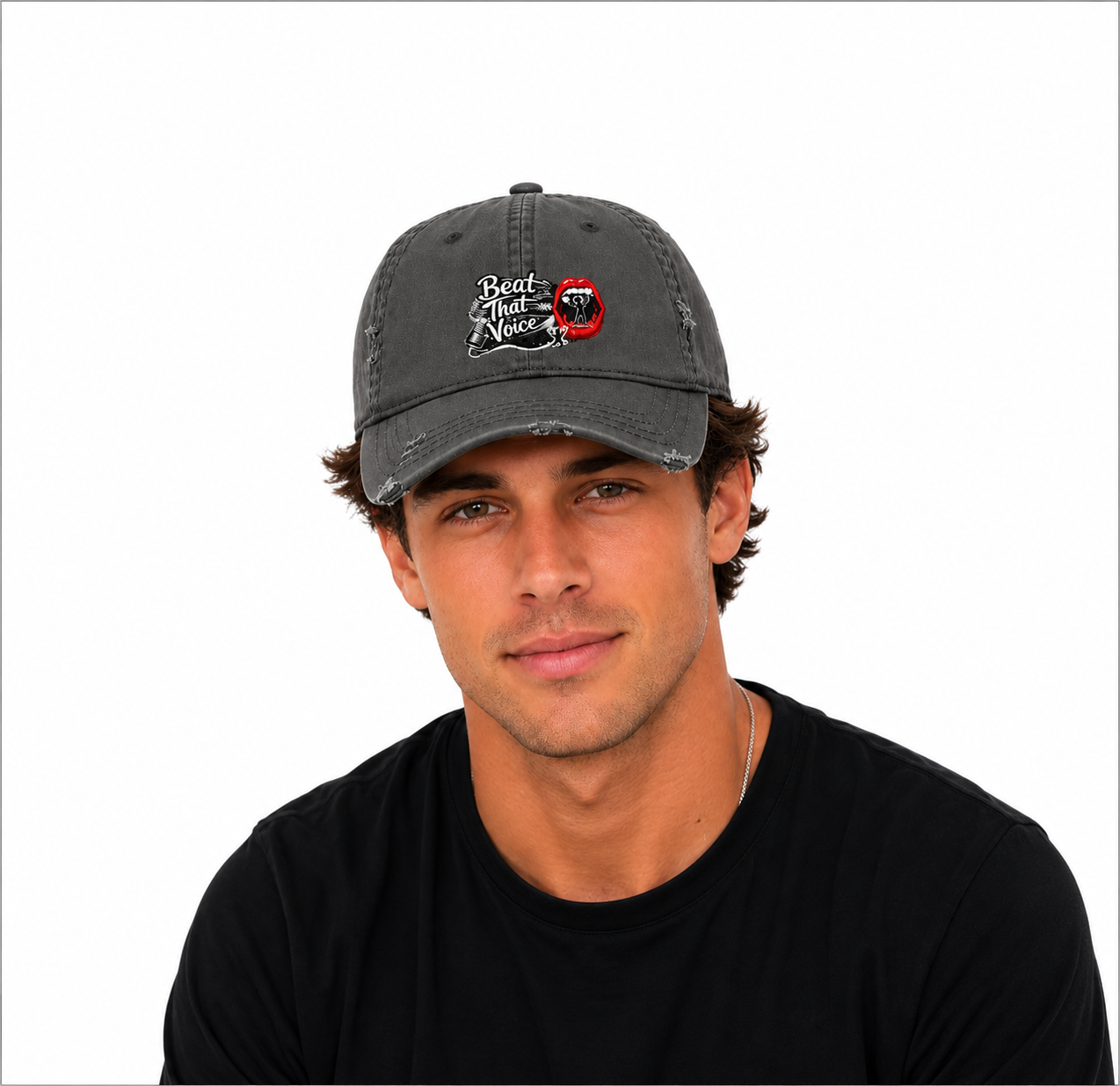 BTV Distressed Dad Hat (Embroidery)