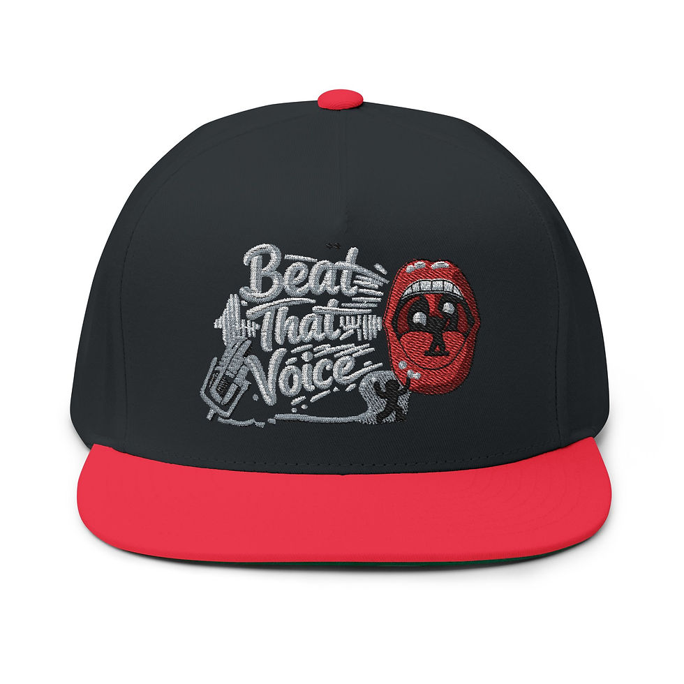 Thumbnail: BTV Flat Bill Cap (Embroidery)