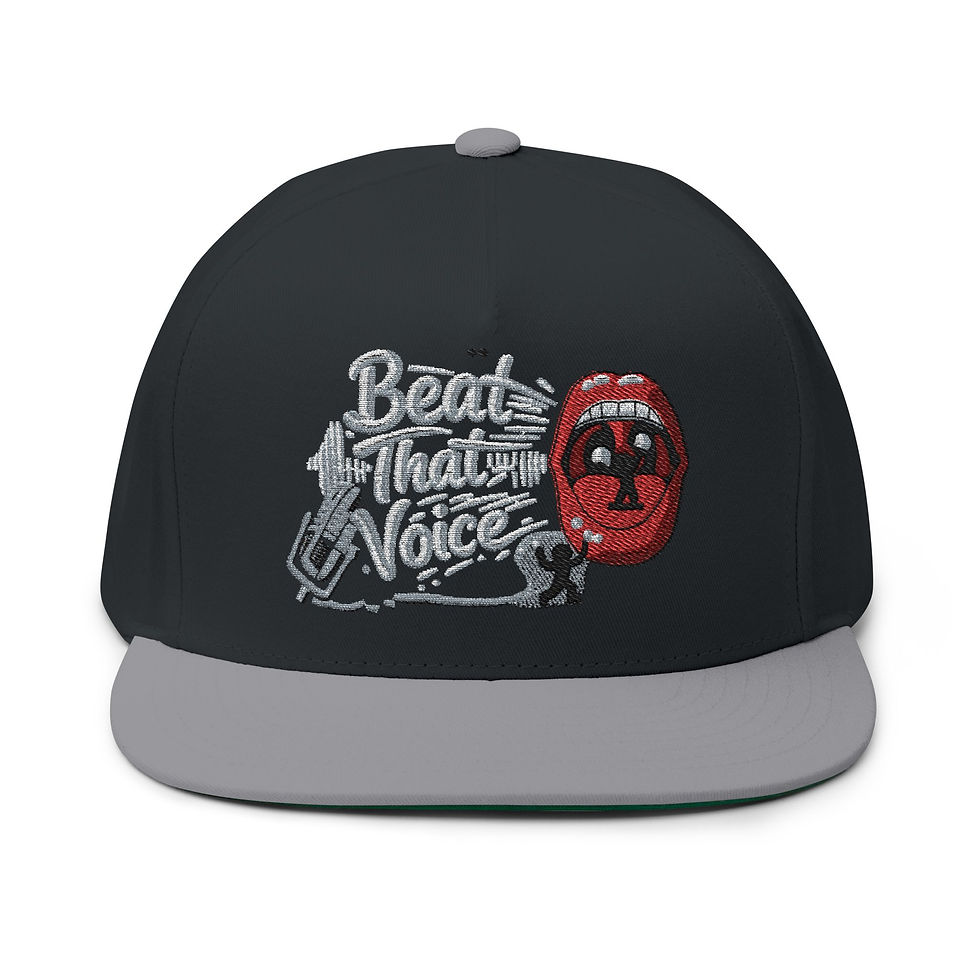 Thumbnail: BTV Flat Bill Cap (Embroidery)