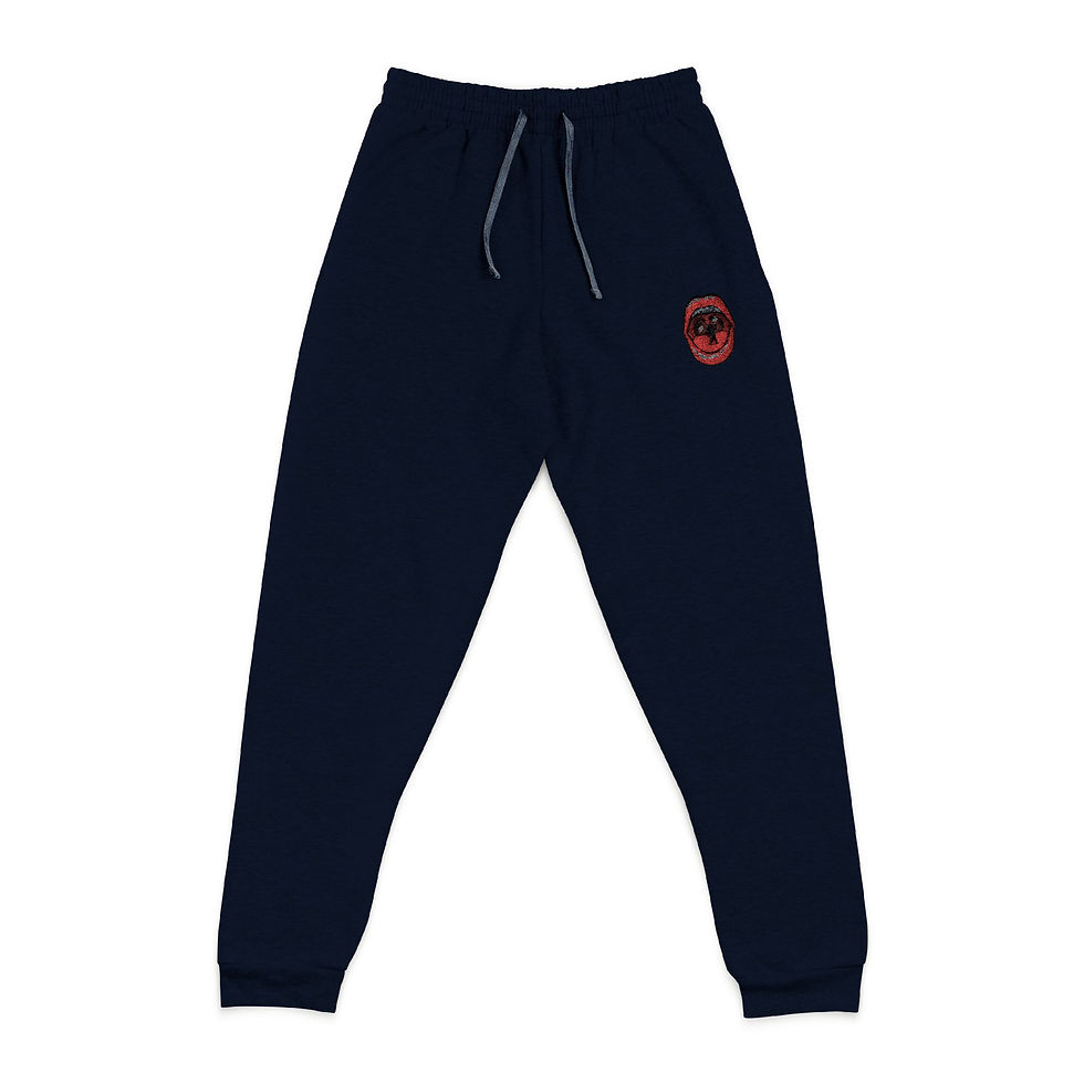 Thumbnail: BTV Lips Unisex Joggers (Embroidery)