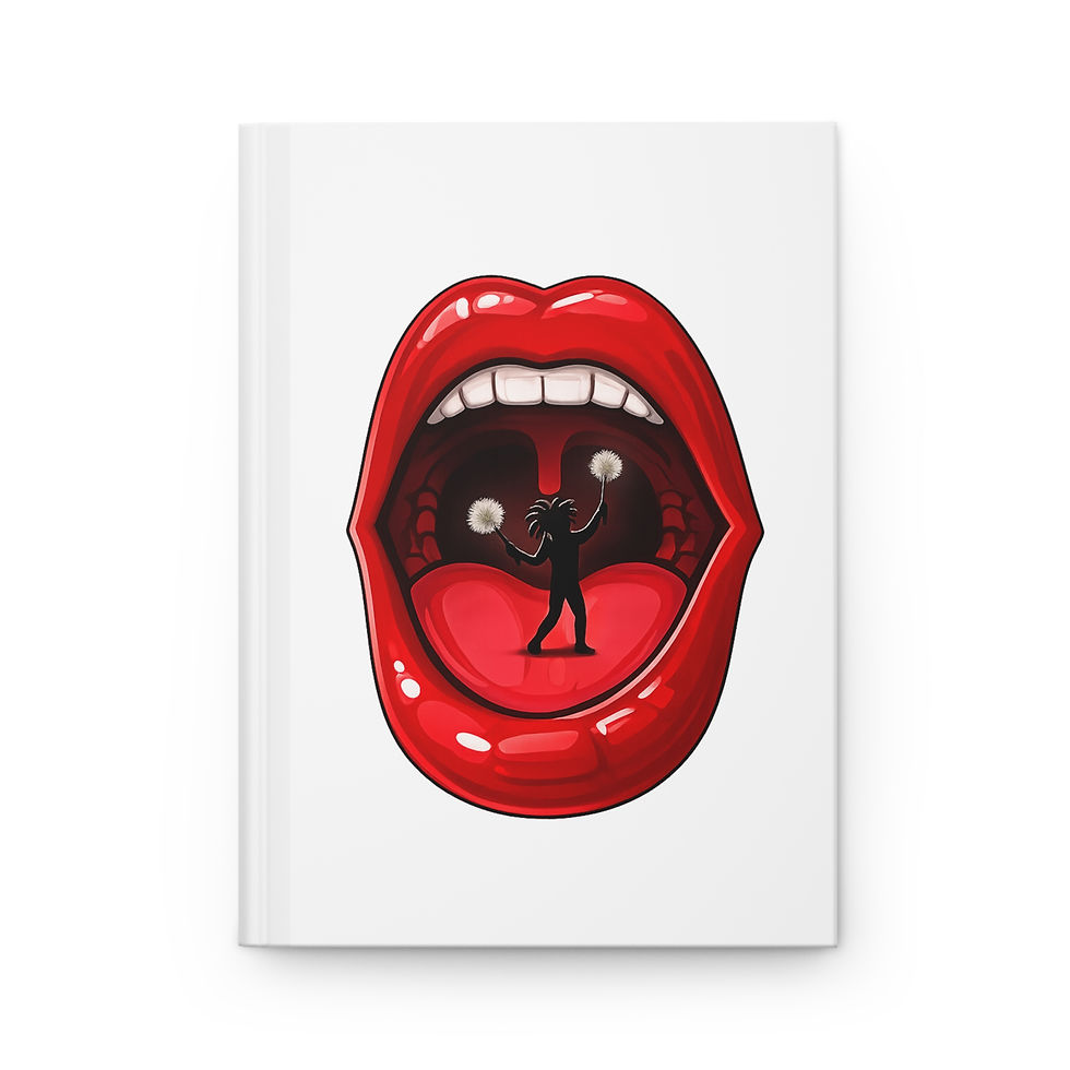 Thumbnail: BTV Lips Hardcover Journal Matte