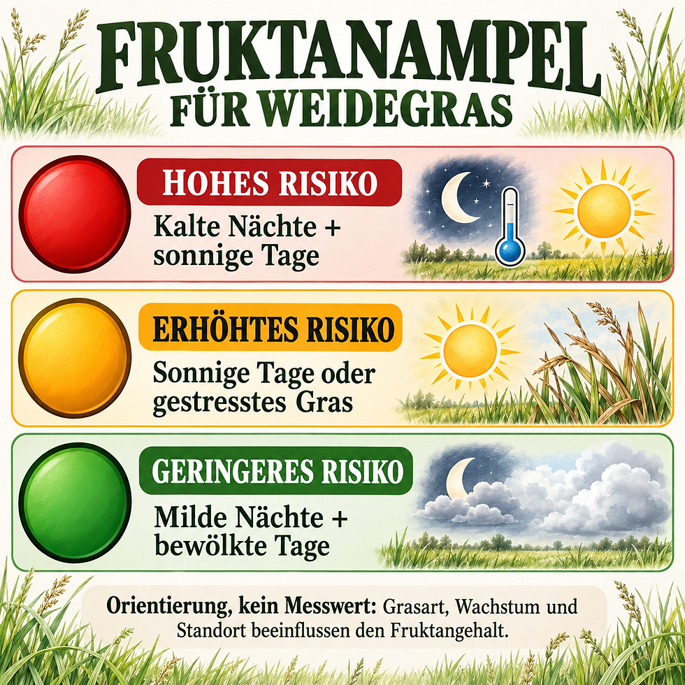 Alle Fruktanampeln lügen! Wirklich?