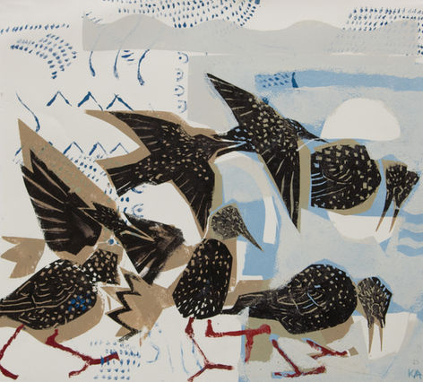 Kim_Atkinson_Starlings_Winter_Relief_Print