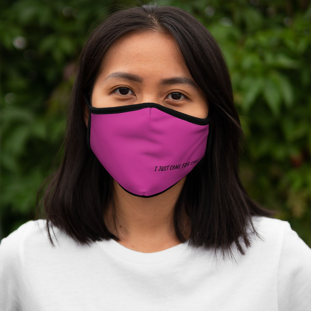 Pink I Just Came For Cake Face Mask