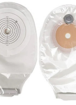 Bolsa colostomía adulto 1 Pieza 65 mm transparente