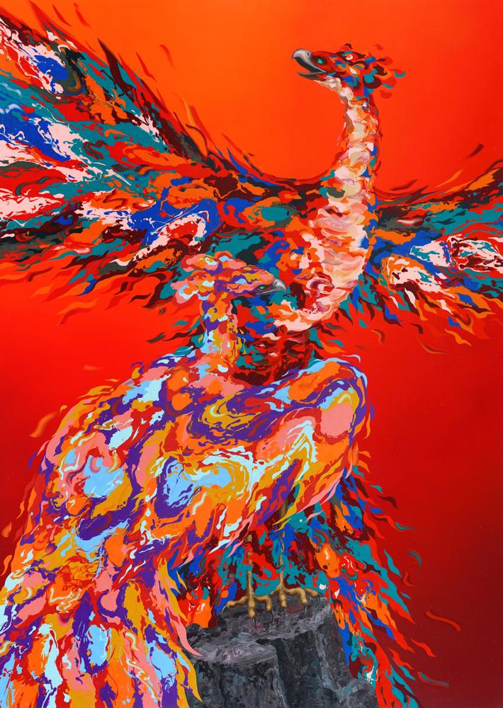 Phoenix Calling to the Rising Sun