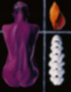 My painting: Torso - Volute - Chiton - Cross