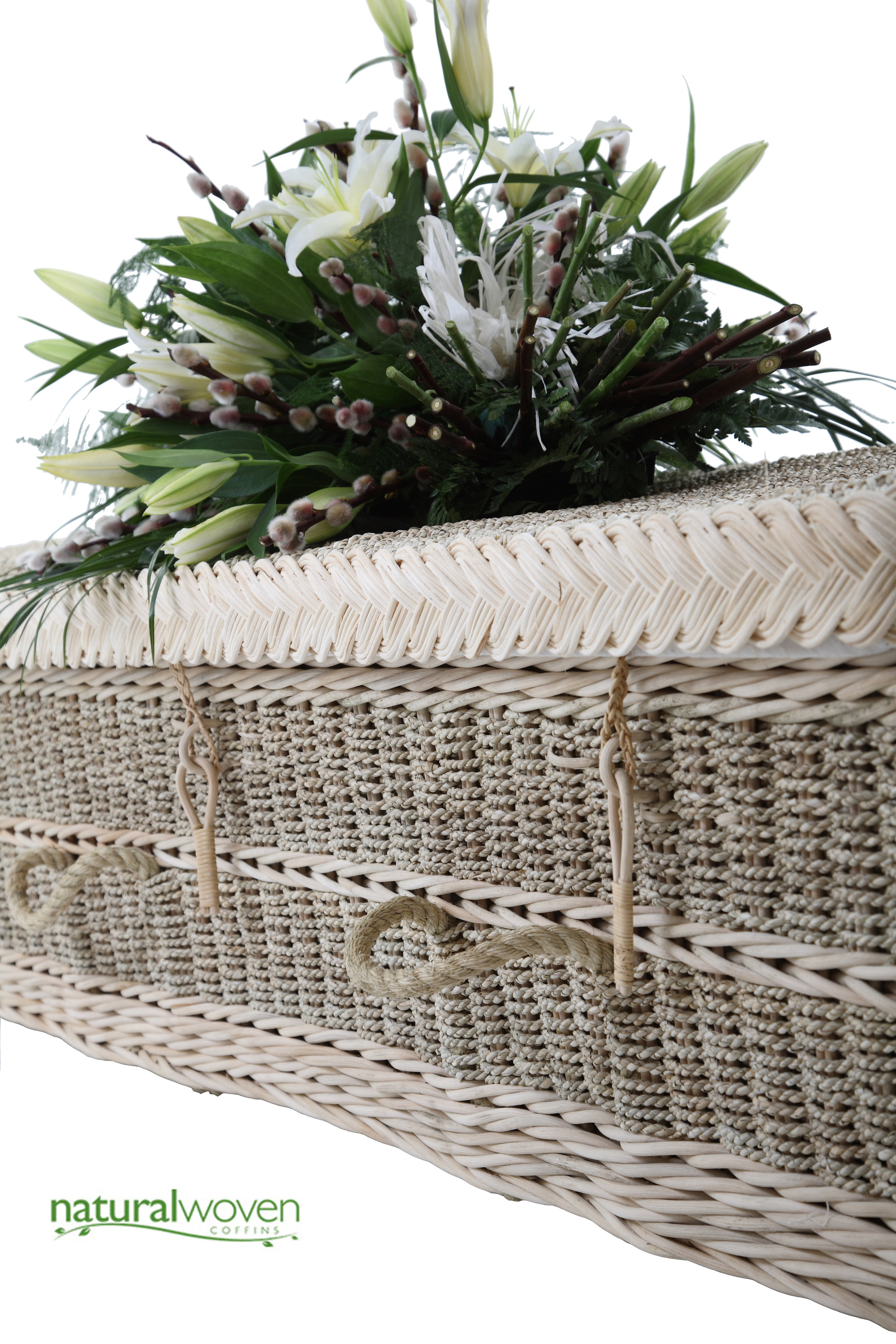 Seagrass Coffin Natural, Environmental Coffin Design
