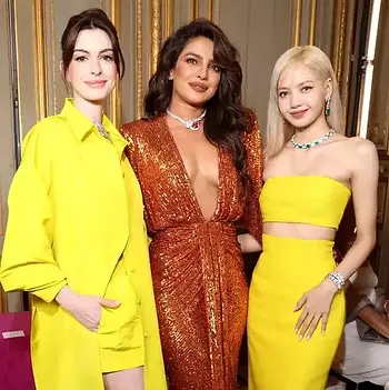 Priyanka Chopra with prominent Korean Celebs