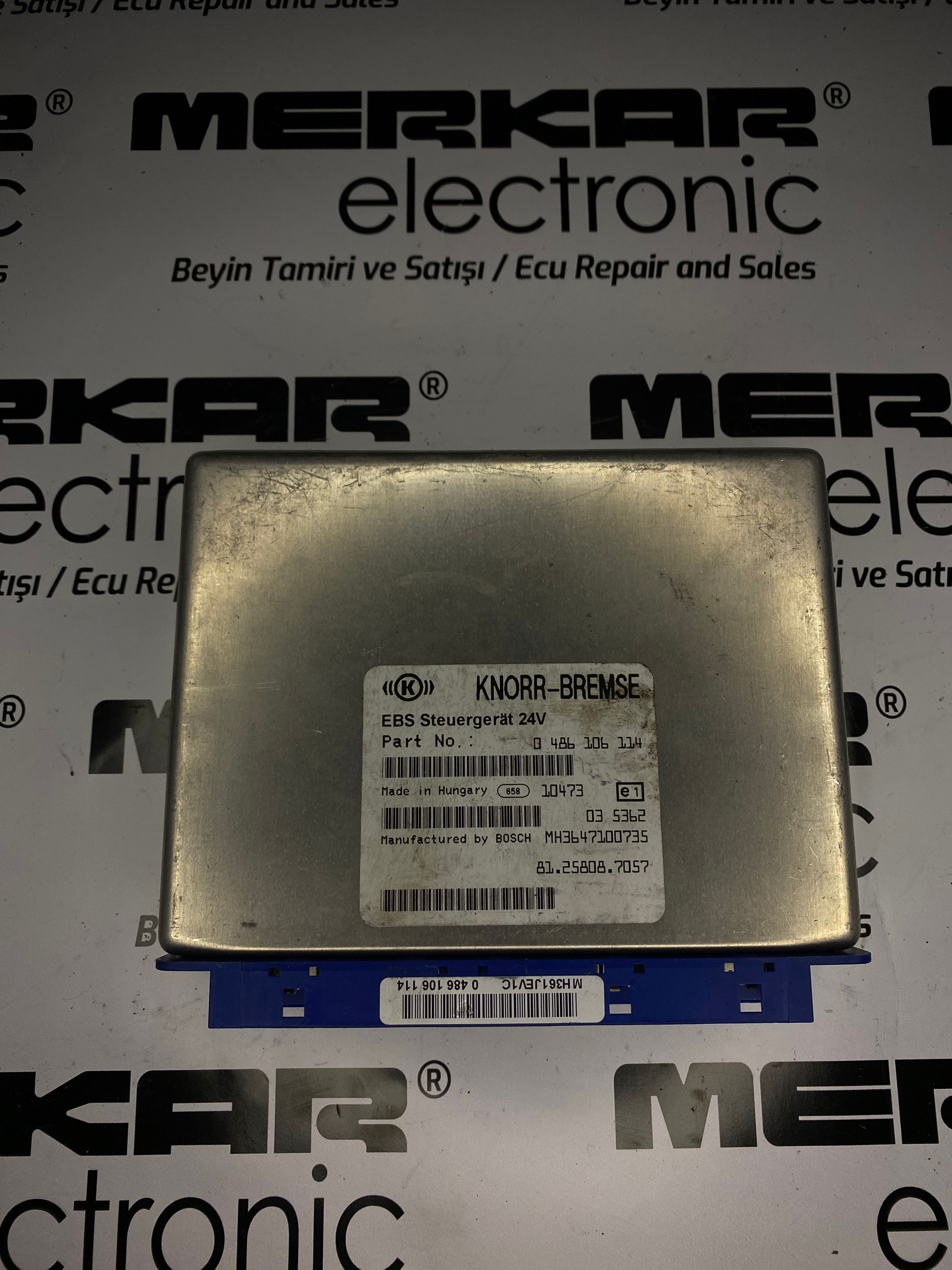 Man Ebs Knorr Bremse 0 486 106 114 - 81 25808 70 57