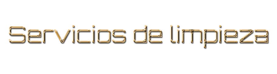 titulo de servicios de limpieza