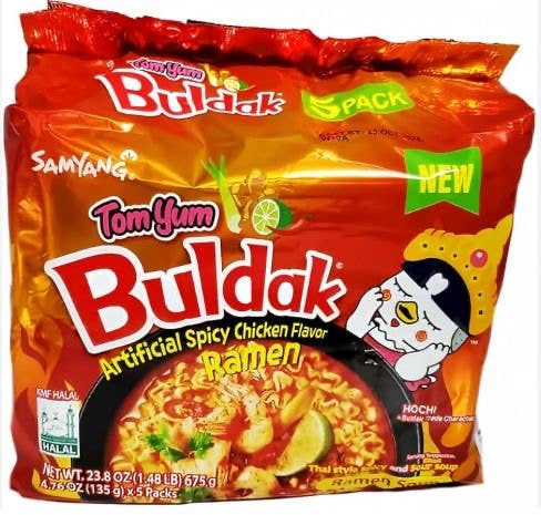 Samyang Buldak Ramen Bags Tom Yum