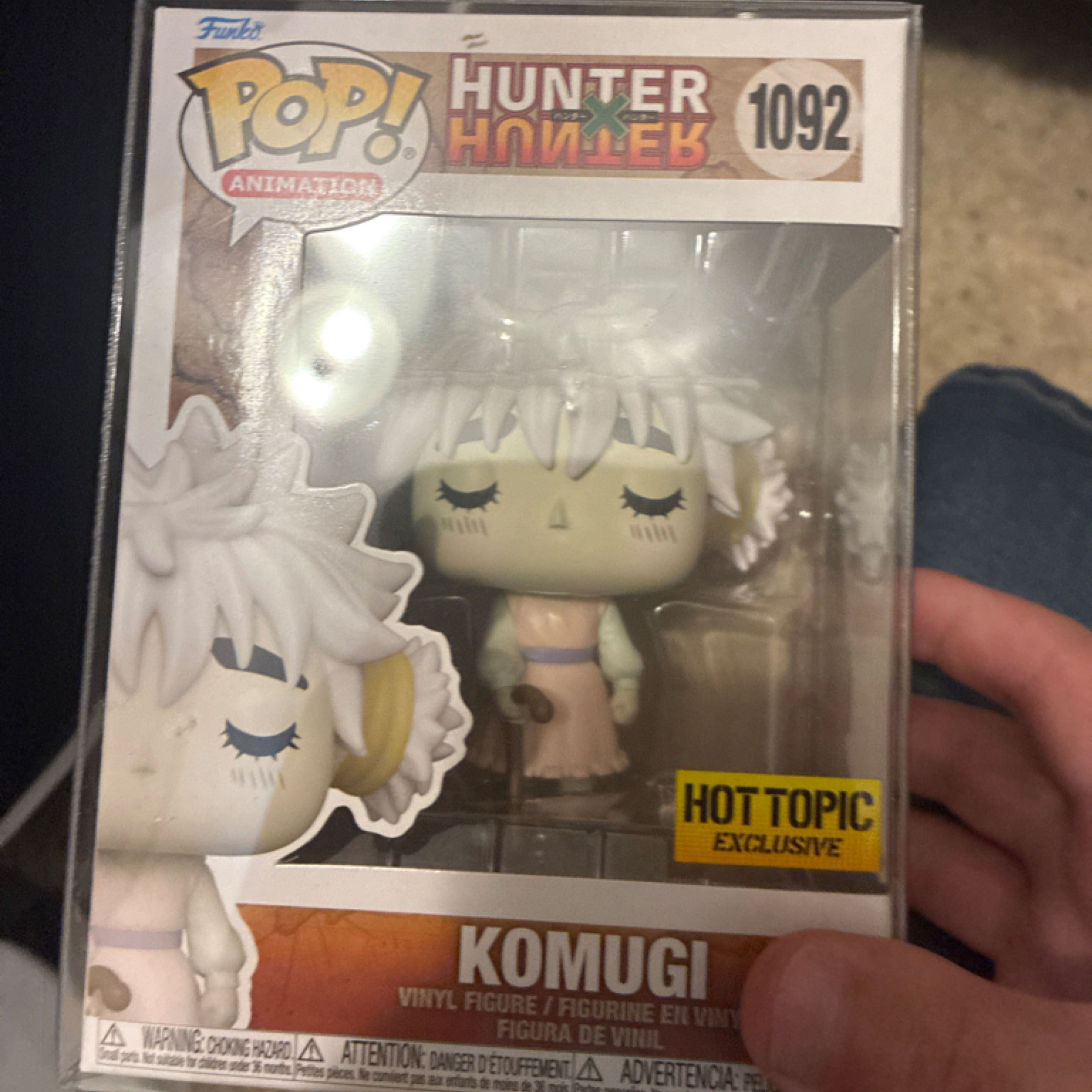 HunterxHunter Komugi Hot Topic Exclusive Funko Pop #1092