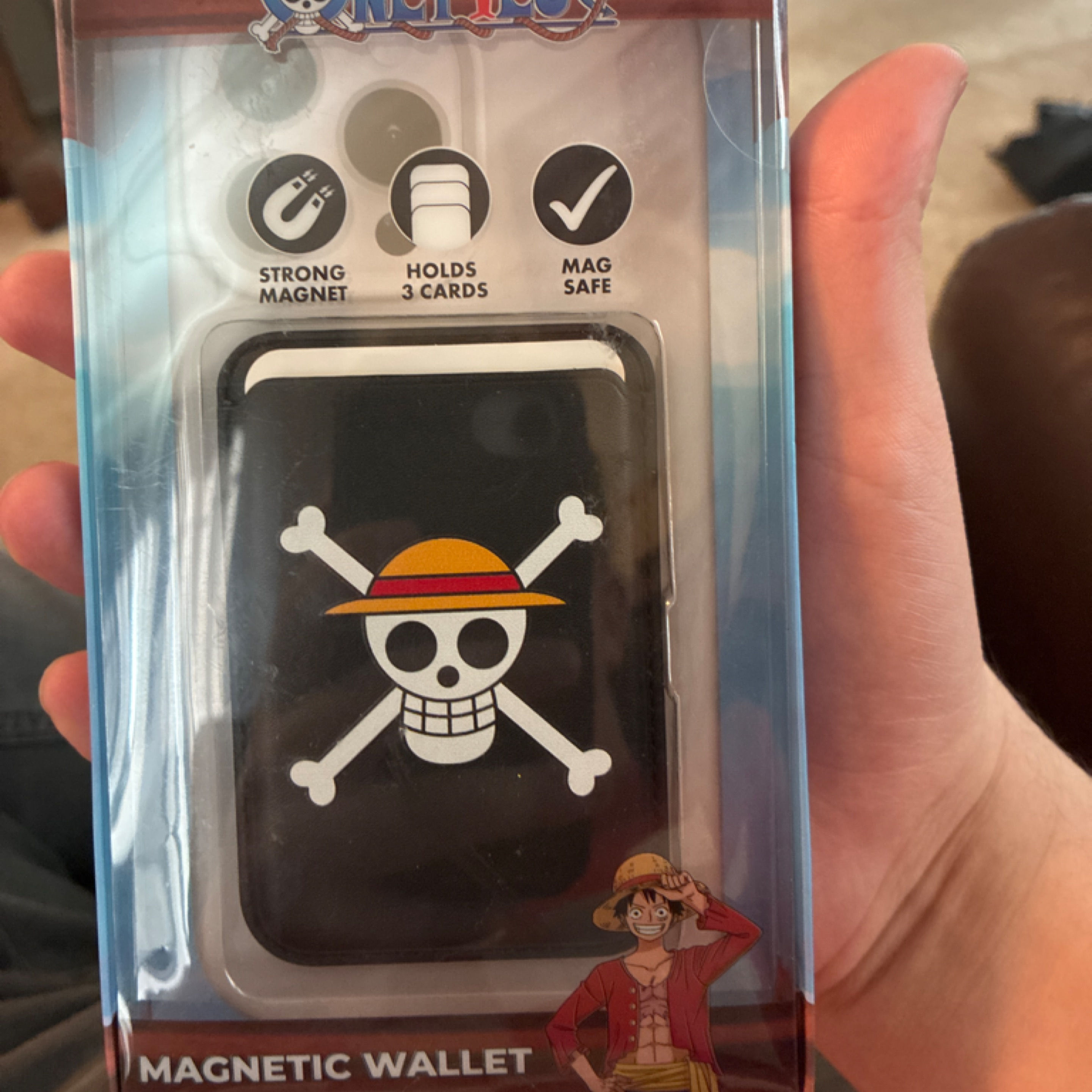 One Piece Magnetic Wallet