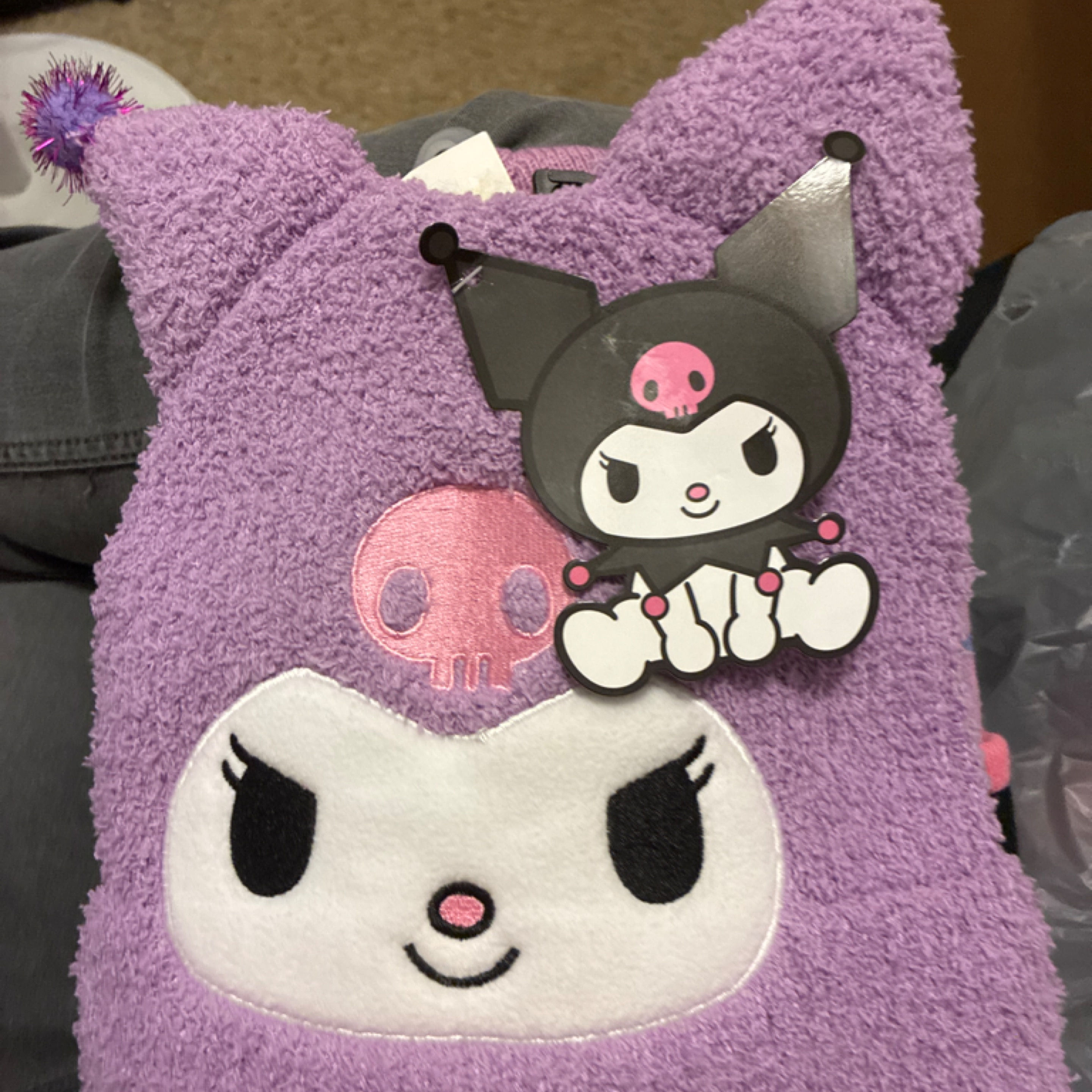 Kuromi Cuff Beanie