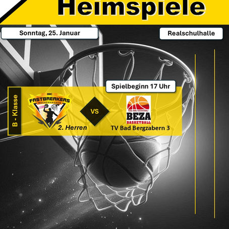 Heimspiel am 25.01.2026