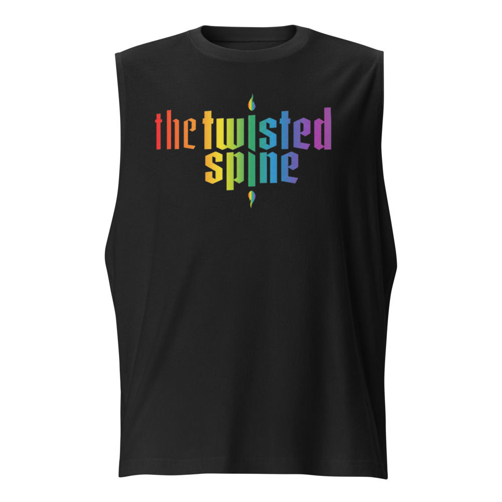 Twisted Spine Pride Unisex Muscle Shirt
