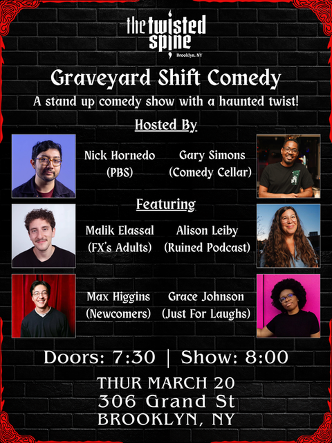 Graveyard Shift Comedy Show!