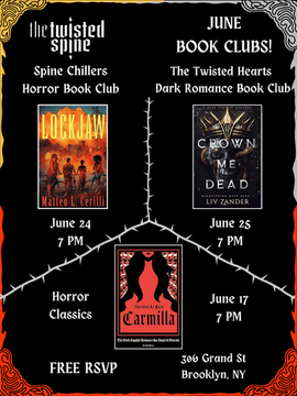 The Twisted Spine Book Clubs!