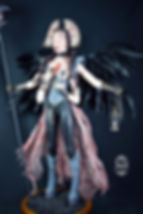 サムネイル： La Parca - Angel of Death - Polymer Clay Sculpter