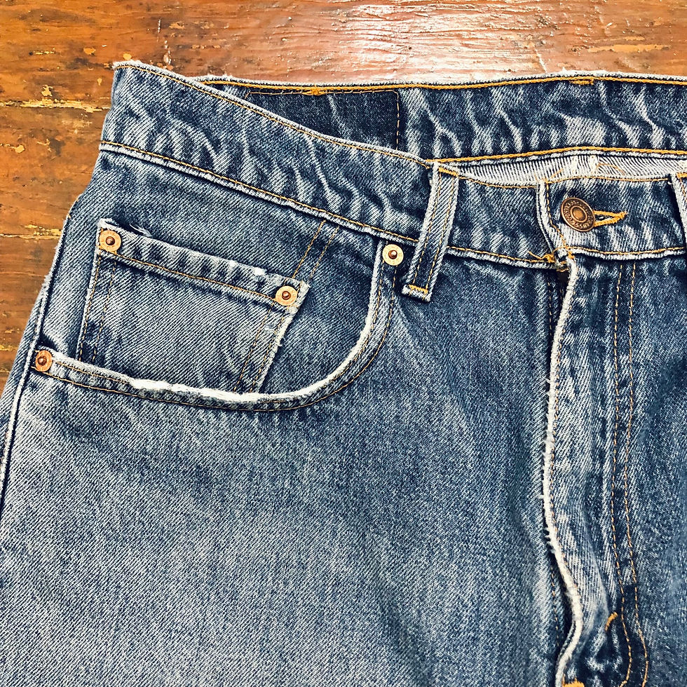 Miniatura: 90s Levi's 569 Repaired Jeans /32