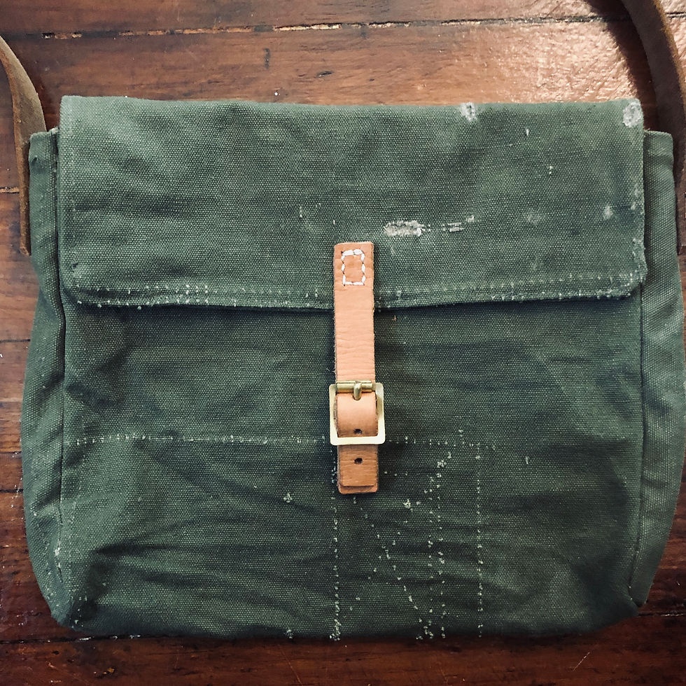 Miniatura: V-13 Military Shoulder Bag Made by Vintage 13