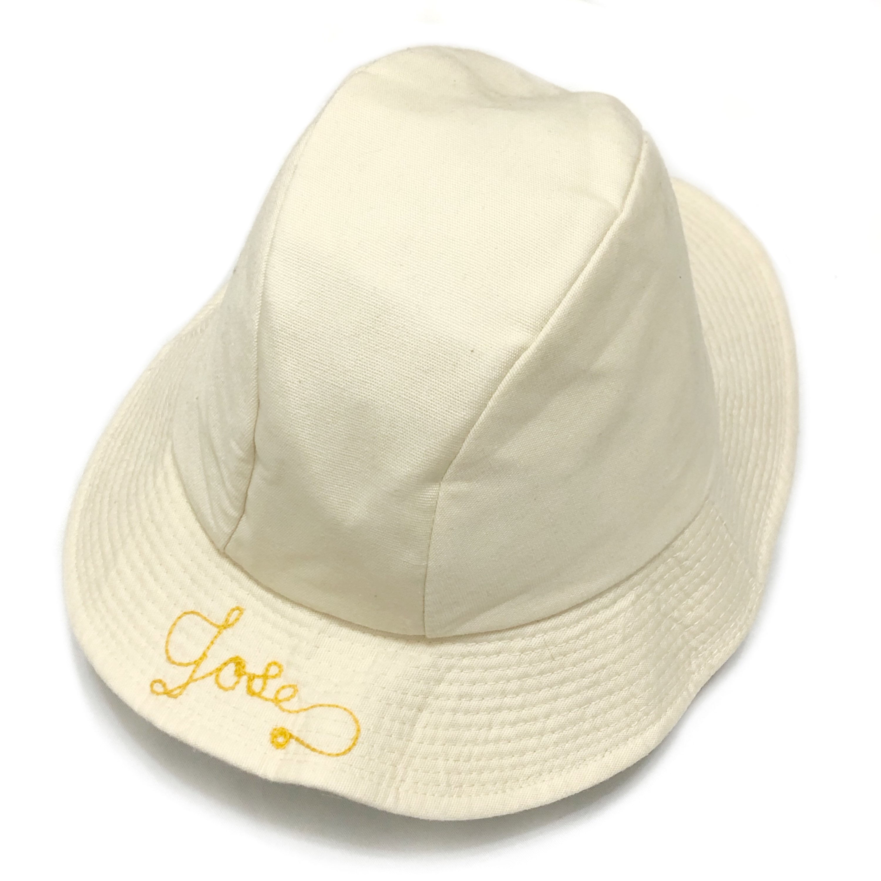 60s Chain Stitch Denim Cap  / S