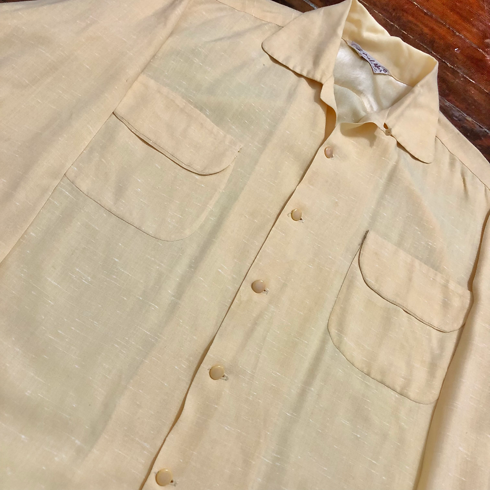 Miniatura: 50s Del Mar Loop Collar Shirt  / M